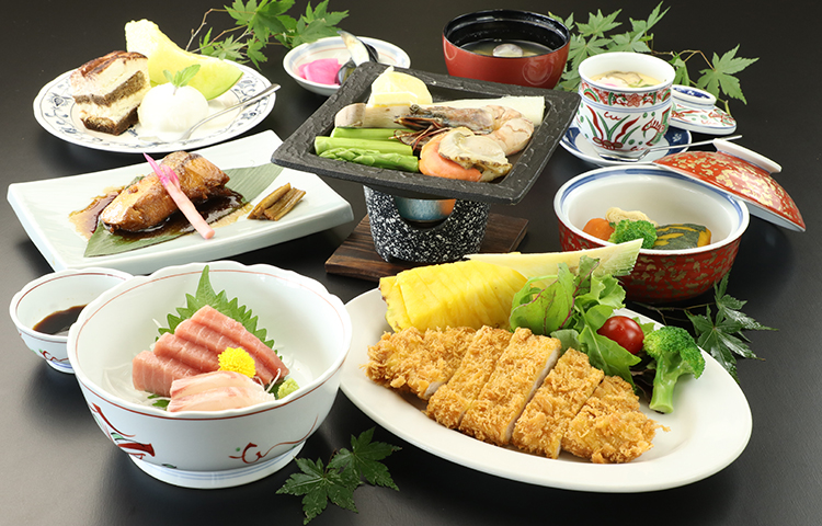 旬な料理コース